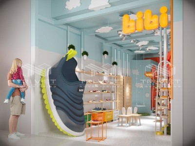 showroom thiết kế hiện đại