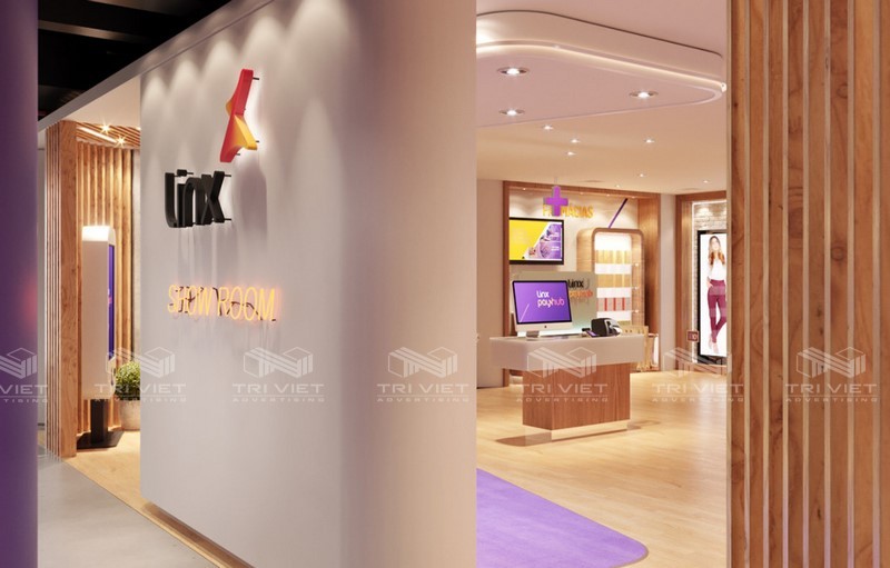 thiết kế nội thất showroom sài gòn