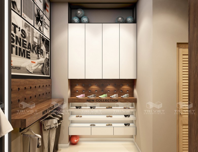 thiết kế nội thất trang trí showroom