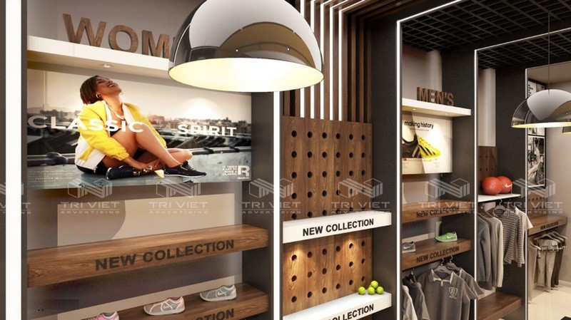 thiết kế thi công showroom quảng cáo