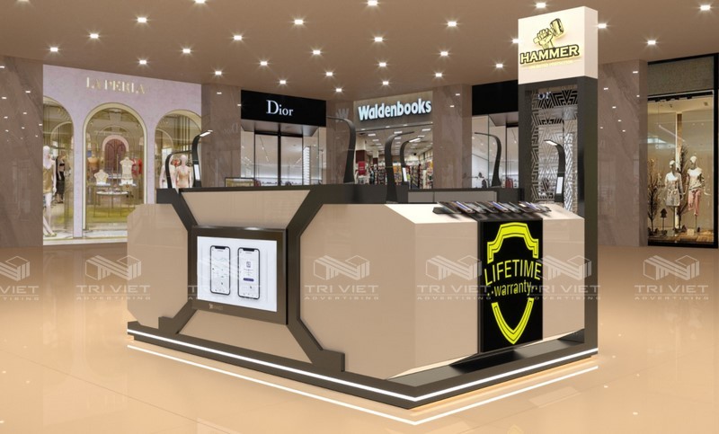 thiết kế nội thất showroom