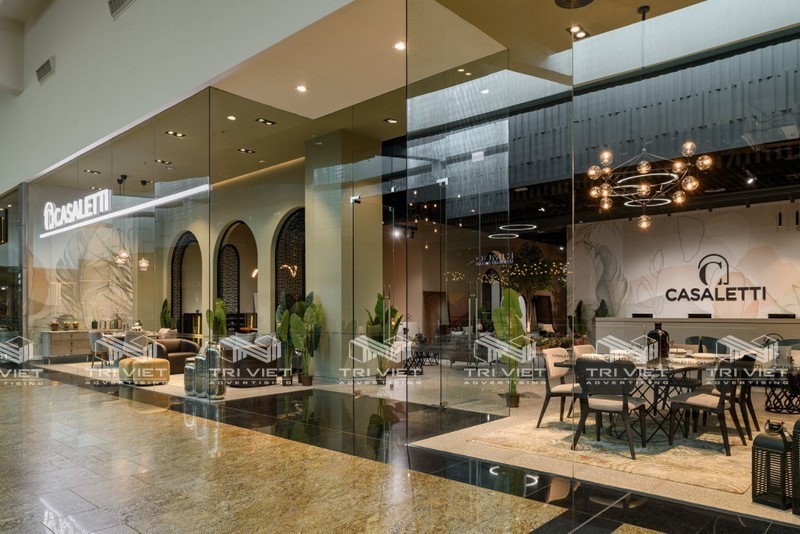chi phí thiết kế showroom