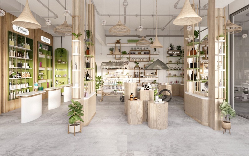 thi công nội thất showroom trọn gói