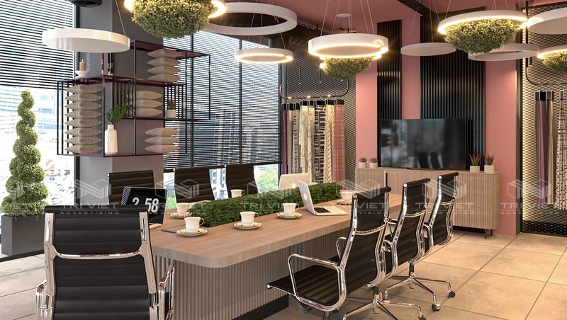 báo giá thi công showroom