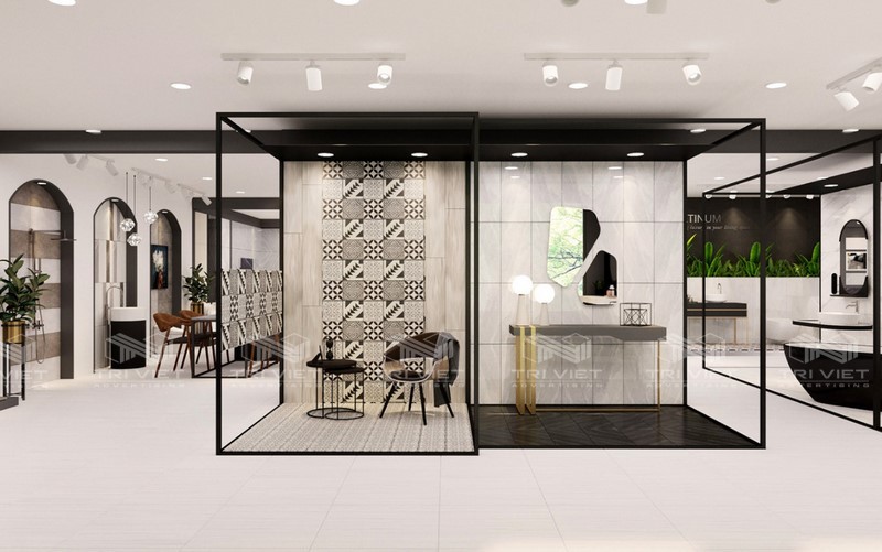 dịch vụ thi công showroom