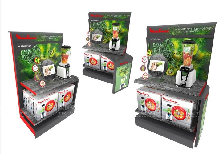 làm kệ trưng bày đẹp chất