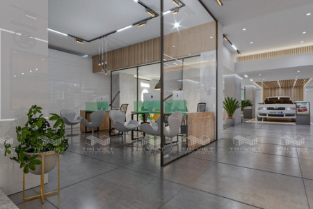 Thiết Kế Nội Thất Showroom Sài Gòn Mẫu Ấn Tượng, Thu Hút