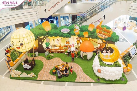 Thiết Kế Trang Trí Booth Trung Thu Chuyên Nghiệp Mẫu Đẹp